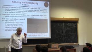 Robotics 1  Prof De Luca Lecture 12 24 Oct 2014 [upl. by Enirehs]