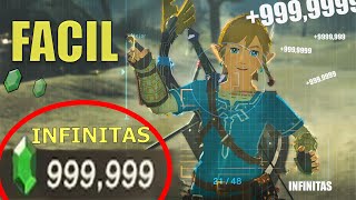 RUPIAS INFINITAS  ZELDA BREATH OF THE WILD  GLITCHES [upl. by Anaeirb]