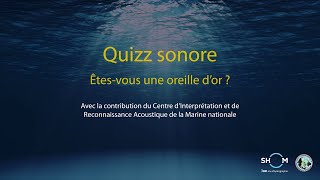 Acoustique quotEtesvous une oreille dor quot [upl. by Mannes]