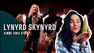 Lynyrd Skynyrd  Gimme Three Steps Live 1976 REACTION VIDEO  Rebeka Luize Budlevska [upl. by Llenyar]