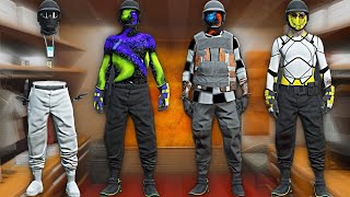 GTA V ONLINE EPICO 💥CONJUNTO MOD TRYHARD 💥 JOGERS NEGROS EASY PS4XBOXPC GTA 5 2023 [upl. by Airamesor]