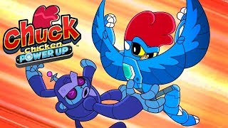 Chuck Chicken  Power Up  All episodes collection 18  Cartoon show [upl. by Claiborne]