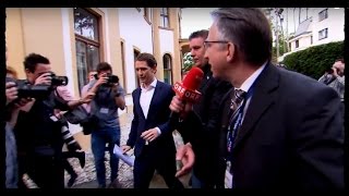 Peter Klien  ÖVPBundesparteivorstand wählt Sebastian Kurz  Willkommen Österreich [upl. by Kazimir]