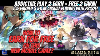 EARN FOR FREE ON NEW PLAY 2 EARN MOBILE GAME HOW  PUBG GAMEPLAY NFT GAME FREE 2 PLAY [upl. by Ittocs220]