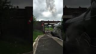 Gloucestershire and Warwickshire Railway with 7903 Foremarke Hall steamlocomotive steamengine [upl. by Airdnahs274]