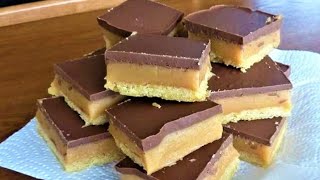 Easy Millionaires Shortbread 😋 Very simple basic recipe with howto detailed tips and tricks video [upl. by Nevar]