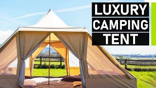 Top 10 Best Luxury Camping Tents [upl. by Aerdnat]