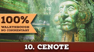 Shadow of the Tomb Raider Walkthrough 100 One with the Jungle 10 CENOTE [upl. by Ahsaei]