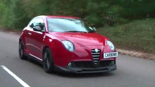 Monza Sports exclusive GTA inspired 215bhp Alfa MiTo Carbonio [upl. by Caty]