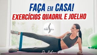 FORTALECIMENTO do QUADRIL e JOELHO EXERCÍCIOS ISOMÉTRICOS FAÇA EM CASA Fisioterapia Dr Robson Sitta [upl. by Ellezig208]