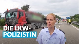 Die LKWPolizistin der Autobahnpolizei  Unfälle Gaffer und rollende Zeitbomben  SWR Mensch Leute [upl. by Yraunaj]