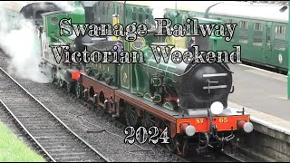 Swanage Railway Victorian Weekend 2024 [upl. by Goldenberg]