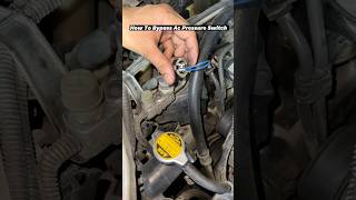 How To Bypass Ac Pressure Switch Easy bypass pressureswitch shorts [upl. by Vesta74]