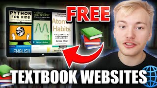 NEW Best Websites to Get FREE Collage Textbooks in 2024 LEGAL  Free Textbook Websites 2024 [upl. by Eirojam]