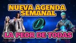 NUEVA AGENDA SEMANAL quotLA PEOR AGENDA DEL AÑOquot [upl. by Itsirc]