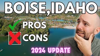 Pros and Cons of Living in Boise Idaho in 2024 What You Need to Know Right Now [upl. by Anileme]