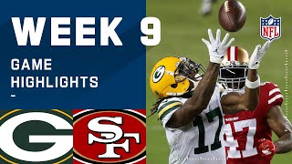 Packers vs 49ers Week 9 Highlights  NFL 2020 [upl. by Tsenre]