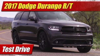 2017 Dodge Durango RT Test Drive [upl. by Atiekram]