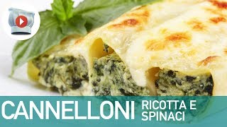 Cannelloni con Ricotta e Spinaci [upl. by Madeleine]