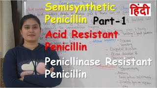 Semisynthetic Penicillin  Acid Resistant Penicillin  Penicllinase Resistant Penicillin  PenV [upl. by Aivil267]