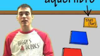 02 Spanish lesson  Demonstrative adjectives part 1 this amp that [upl. by Sillek]