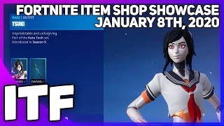 Fortnite Item Shop TSUKI IS BACK January 8th 2020 Fortnite Battle Royale [upl. by Etteloc]