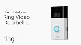 How to Install Ring Video Doorbell 2 in Less than 15 Minutes  Ring [upl. by Adnolor23]