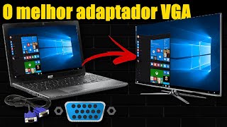 INCRÍVEL COMO CONECTAR UM COMPUTADOR ou NOTEBOOK ANTIGO NA TV NOVA  Adaptador VGA Para HDMI 1080p [upl. by Ilatfen]