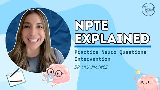 NPTE Practice Questions  Neuromuscular  Intervention [upl. by Nawk]