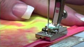 30 BERNINA presser feet  Invisible zipper foot 35 [upl. by Latsyek]