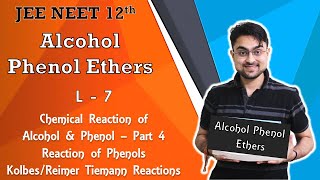 Alcohol Phenol Ether  Reaction of Phenol  Kolbes Reimer Tiemann Nitration Halogenation  L  7 [upl. by Ameen]