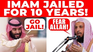 MAKKAH IMAM JAILED 10 YEARS FOR THIS SPEECH [upl. by Aslin]