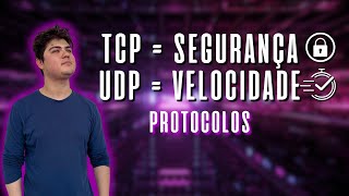 Protocolos TCP e UDP na prática  DESCOMPLICANDO [upl. by Adnolohs]