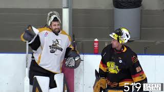 WOSHL  Dunnville Aeros vs Tillsonburg Thunder [upl. by Nairahcaz]