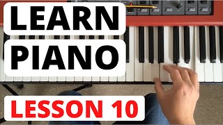 How To Play Piano for Beginners Lesson 10  More Scales And Playing Staccato [upl. by Allisirp]