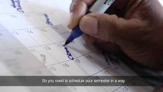 my Studies  Unisa 6 Scheduling your semester [upl. by Arras]