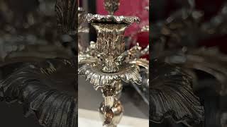 Liberace’s Famous Silver Candelabra liberace silver sterlingsilver candelabra [upl. by Odranreb]