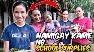 MGA KABATAAN NA NABIYAYAAN NG SCHOOL SUPPLIES VAL SANTOS MATUBANG [upl. by Nico]