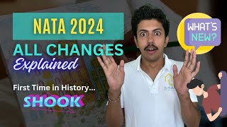 NATA 2024 New Exam Pattern  All Changes Explained in Detail [upl. by Kynan]