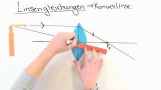 Gut erklärt Linsengleichungen  Physik  Optik [upl. by Vtarj]