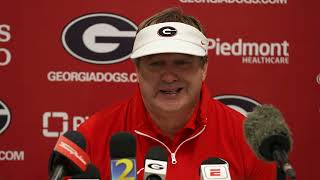 Georgia Football Head Coach Kirby Smart Kentucky Postgame Press Conference [upl. by Agnimod]