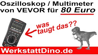 Oszilloskop und Multimeter für 80 Euro  VEVOR Der Hammer [upl. by Willett]