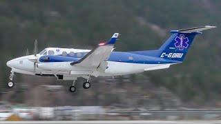 Beechcraft King Air 350ER Landing [upl. by Dagna200]