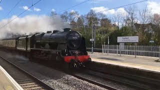 ‘The Cotswold Explorer’  46100 Royal Scot passing Twyford [upl. by Balthazar959]