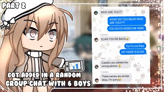 ✨•Trapped in with the 4 bad boys•✨ Gacha Life mini movie  GLMM  Part two 🎥 [upl. by Thebazile]