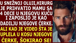 DOKTOR SE SAŽALIO NA SIROTICU SA 4 DECE I ZAPOSLIO JE KAO DADILJU NJEGOVE ĆERKE ALI KAD SE VRATIO [upl. by Ardien]