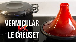 Water Retention Test  Le Creuset Tagine vs Vermicular Musui [upl. by Clothilde]