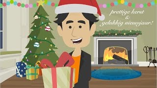 Merry Christmas and happy new year in Dutch  prettige kerst en gelukkig nieuwjaar [upl. by Saw278]