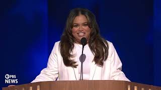 WATCH Content creator Nabela Noor speaks at 2024 Democratic National Convention  2024 DNC Night 2 [upl. by Asim774]