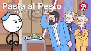 PASTA AL PESTO a MasterChef [upl. by Notlehs]